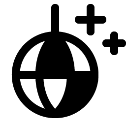 Disco Ball Fill Smiley – Icons
