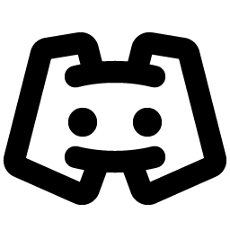 Discord Logo Bold Smiley – Icons