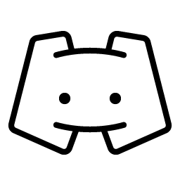 Discord Logo Thin Smiley – Icons