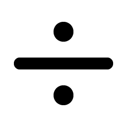 Divide Bold Smiley – Icons