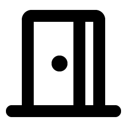 Door Open Bold Smiley – Icons