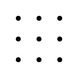 Dots Nine Thin Smiley – Icons