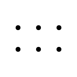Dots Six Thin Smiley – Icons