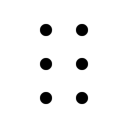 Dots Six Vertical Smiley – Icons