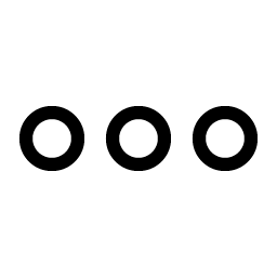 Dots Three Outline Light Smiley – Icons