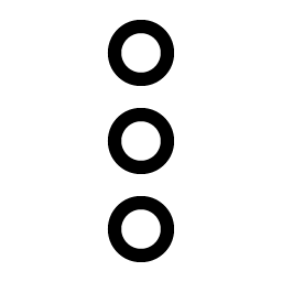 Dots Three Outline Vertical Light Smiley – Icons
