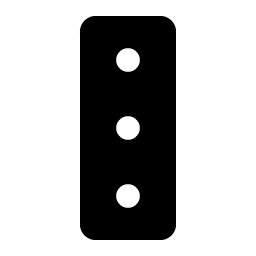 Dots Three Vertical Fill Smiley – Icons