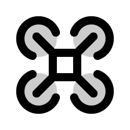 Drone Duotone Smiley – Icons