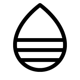 Drop Half Bottom Light Smiley – Icons