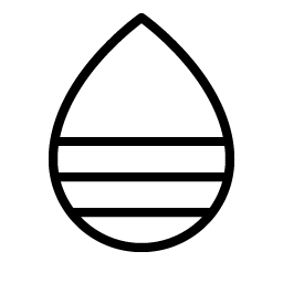 Drop Half Bottom Thin Smiley – Icons