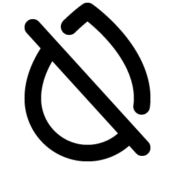 Drop Slash Bold Smiley – Icons