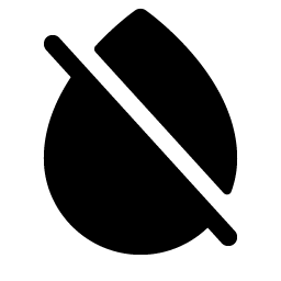 Drop Slash Fill Smiley – Icons