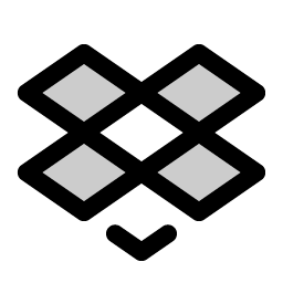 Dropbox Logo Duotone Smiley – Icons