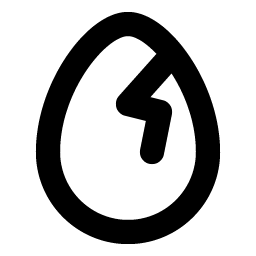 Egg Crack Bold Smiley – Icons