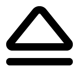 Eject Simple Bold Smiley – Icons