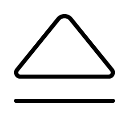 Eject Simple Thin Smiley – Icons