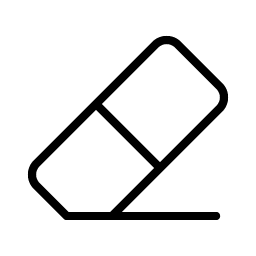 Eraser Thin Smiley – Icons