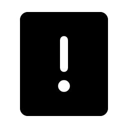 Exclamation Mark Fill Smiley – Icons