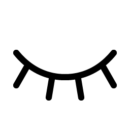 Eye Closed Light Smiley – Icons