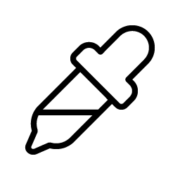 Eyedropper Sample Thin Smiley – Icons