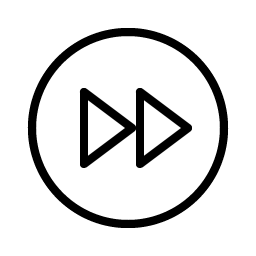 Fast Forward Circle Thin Smiley – Icons