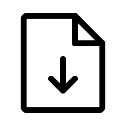 File Arrow Down Light Smiley – Icons