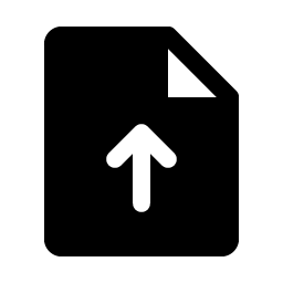 File Arrow Up Fill Smiley – Icons