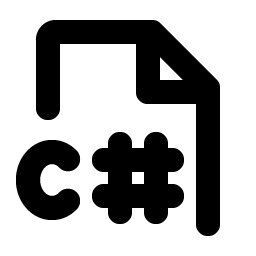 File C Sharp Bold Smiley – Icons