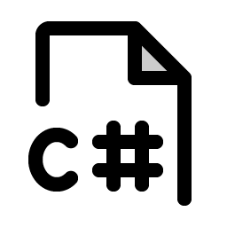 File C Sharp Duotone Smiley – Icons