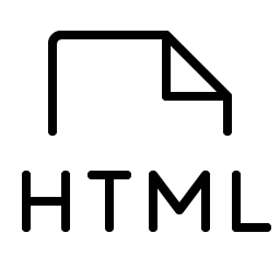 File Html Thin Smiley – Icons