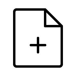 File Plus Thin Smiley – Icons
