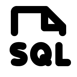 File Sql Bold Smiley – Icons