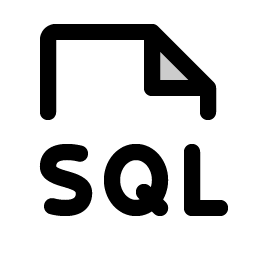 File Sql Duotone Smiley – Icons