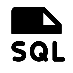 File Sql Fill Smiley – Icons