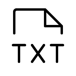 File Txt Thin Smiley – Icons