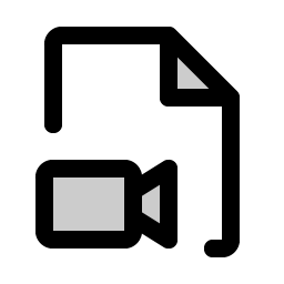 File Video Duotone Smiley – Icons