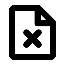 File X Bold Smiley – Icons