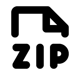 File Zip Bold Smiley – Icons