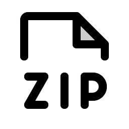 File Zip Duotone Smiley – Icons