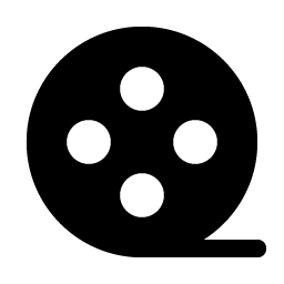 Film Reel Fill Smiley – Icons