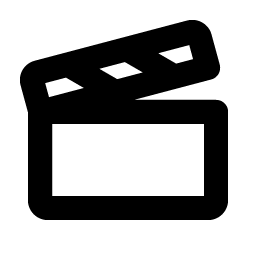 Film Slate Bold Smiley – Icons