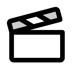 Film Slate Duotone Smiley – Icons