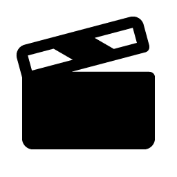 Film Slate Fill Smiley – Icons