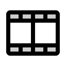 Film Strip Duotone Smiley – Icons