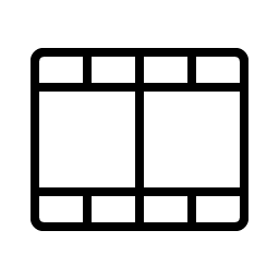 Film Strip Thin Smiley – Icons