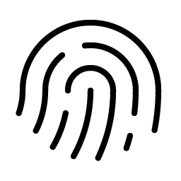 Fingerprint Thin Smiley – Icons