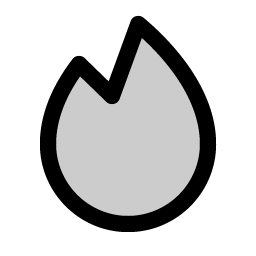 Fire Simple Duotone Smiley – Icons