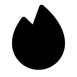 Fire Simple Fill Smiley – Icons