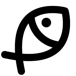 Fish Simple Bold Smiley – Icons