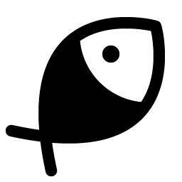 Fish Simple Fill Smiley – Icons